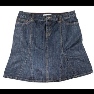 Tommy Hilfiger Denim Trumpet Skirt, EUC
